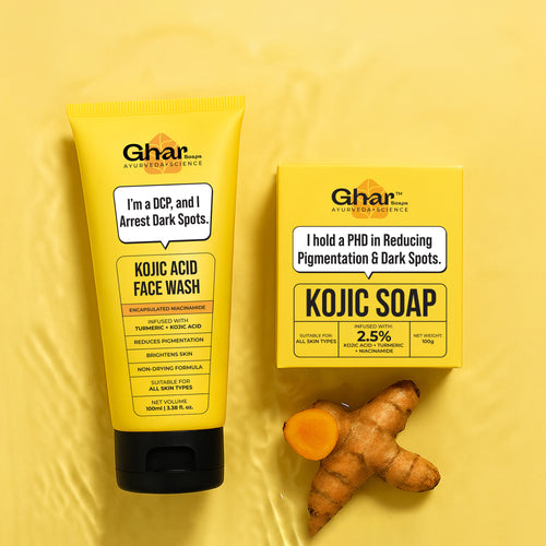 Kojic Soap + Kojic Face Wash Combo