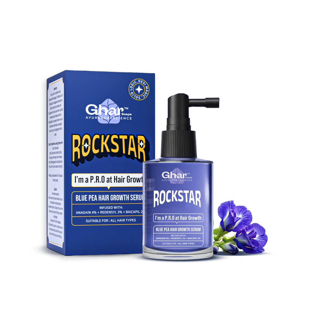 Rockstar Blue Pea Hair Growth Serum