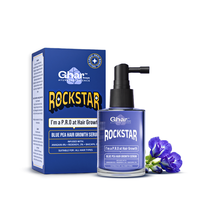 Rockstar Blue Pea Hair Growth Serum