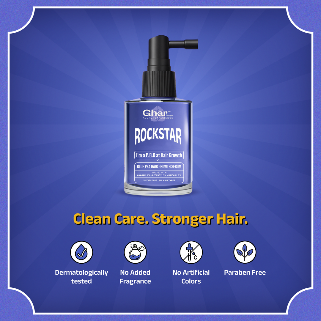 Rockstar Blue Pea Hair Growth Serum