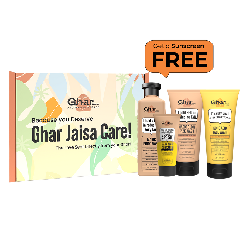 Free Sunscreen 30ml + Magic Body Wash + Magic Facewash + Kojic Facewash