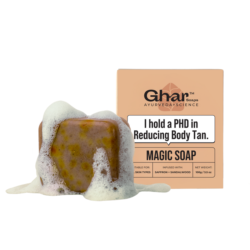 Magic Soap (Sandal Wood and Saffron Soap)