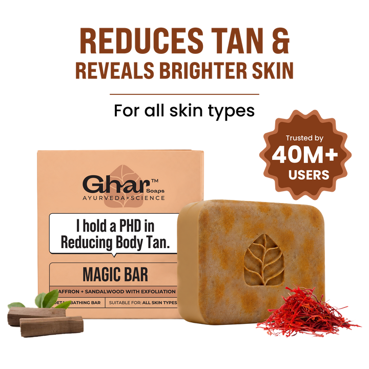 Magic Soap (Sandal Wood and Saffron Soap)