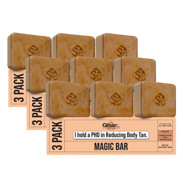 Magic Soap (Sandal Wood and Saffron Soap)