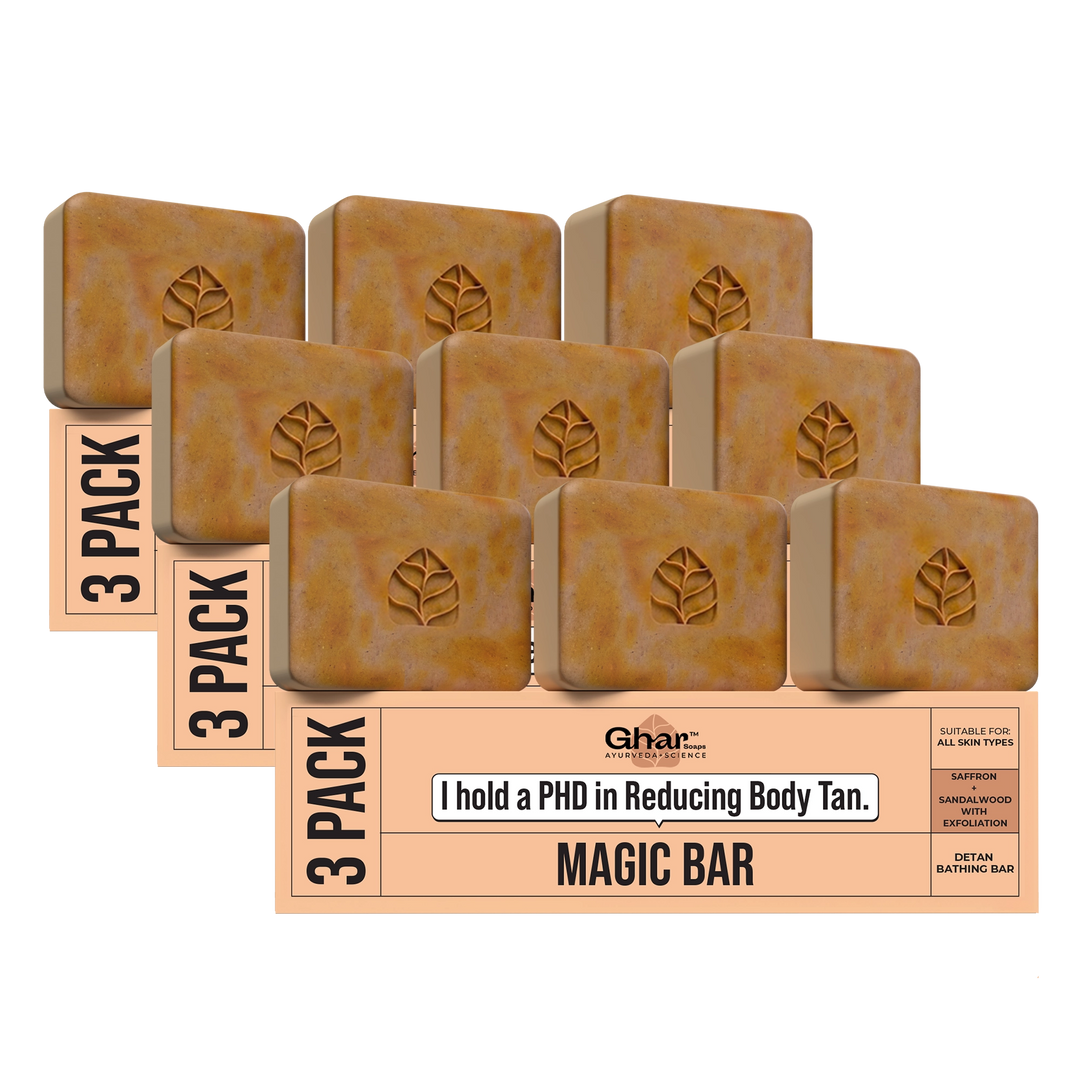 Magic Soap (Sandal Wood and Saffron Soap)