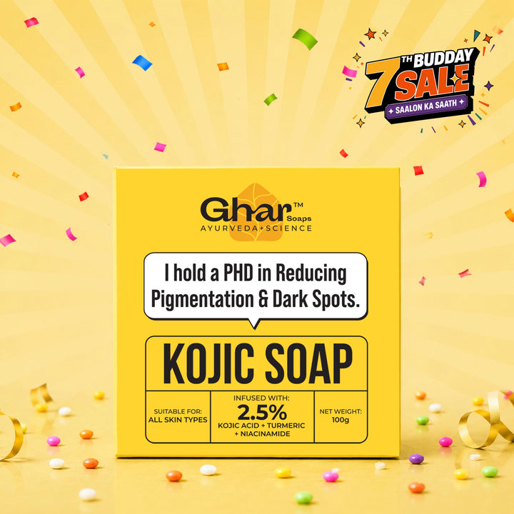 Kojic Acid Soap for De-Pigmentation & Dark Spot Reduction