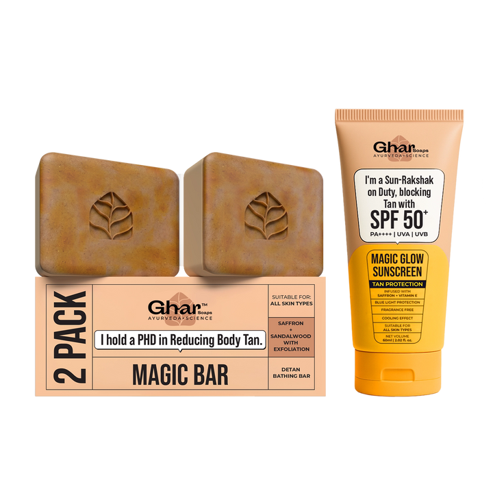 Magic Soap + Sunscreen + Magic Face Wash Combo