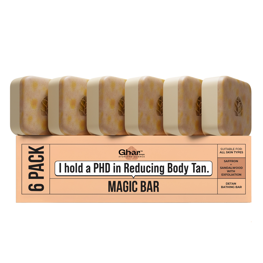 Magic Soap (Sandal Wood and Saffron Soap)