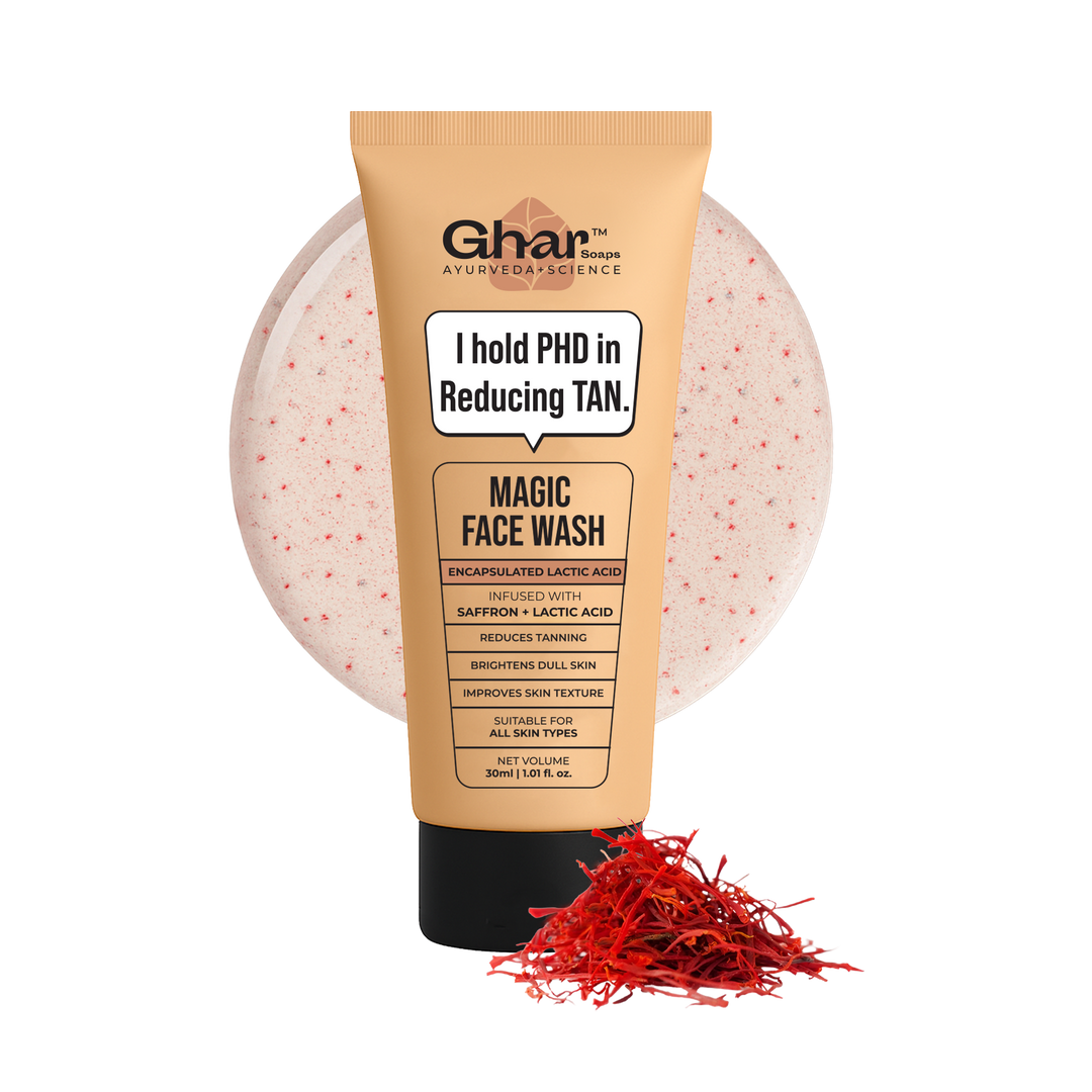 Magic Face wash With Saffron and Lactic Acid