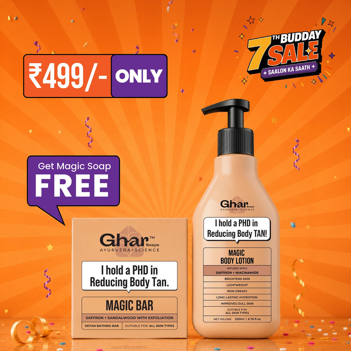 Free Magic soap + Magic Lotion Combo