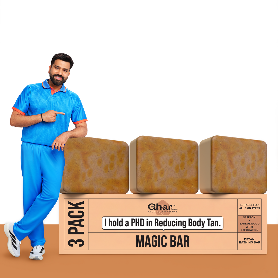 Magic Soap (Sandal Wood and Saffron Soap)
