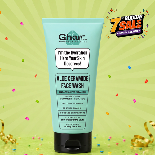 Aloe-Ceramide Face Wash For Dry to Normal Skin
