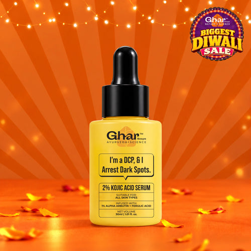 2% kojic acid serum infused with 1% alpha arbutin to reduce pigmentation