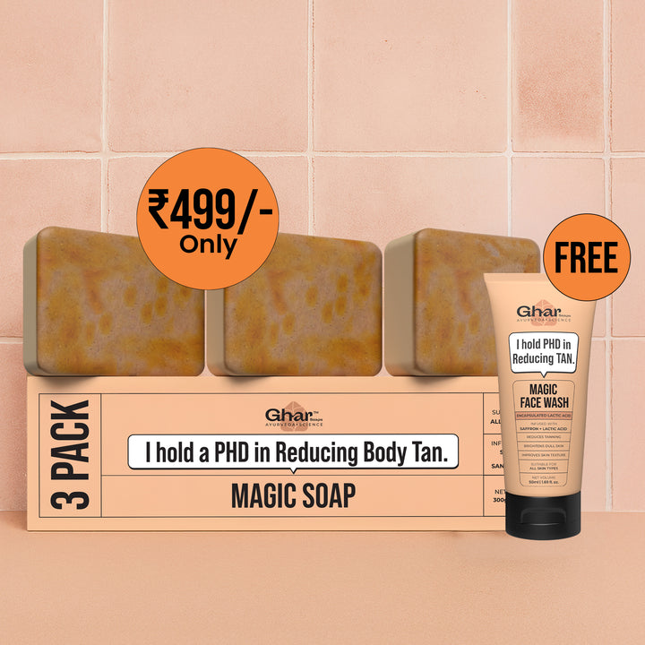 Magic Soap + Face wash + Magic Cream Combo
