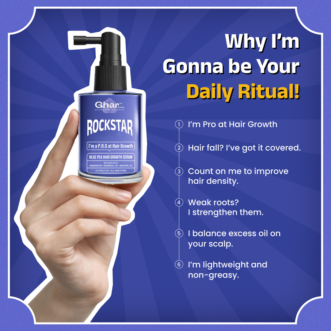 Rockstar Blue Pea Hair Growth Serum