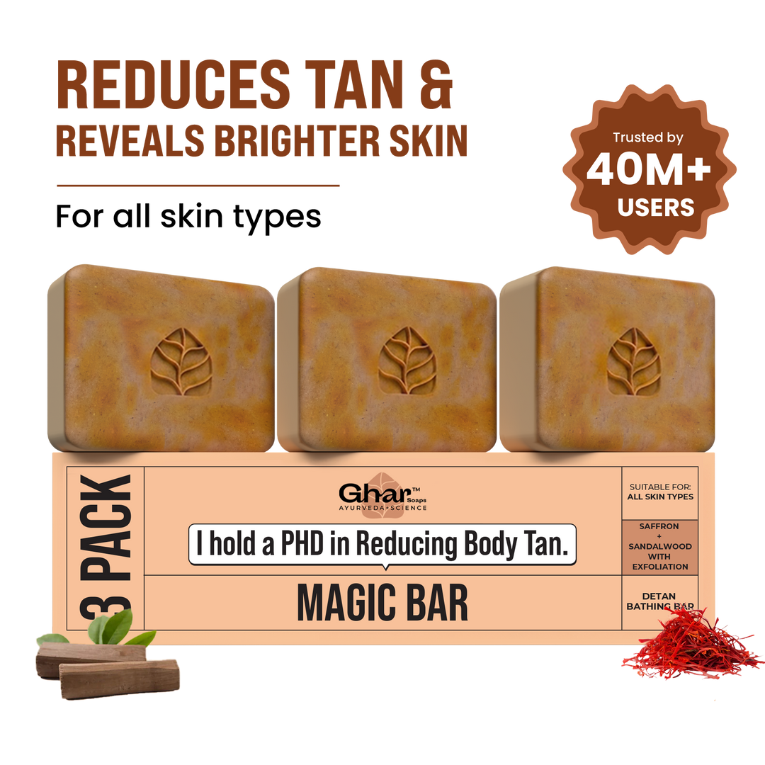 Magic Soap (Sandal Wood and Saffron Soap)