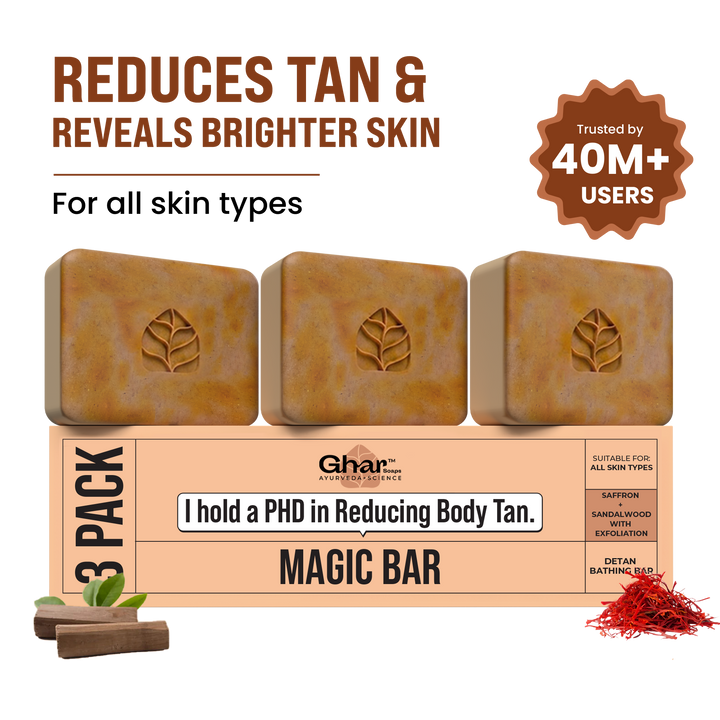 Magic Soap (Sandal Wood and Saffron Soap)