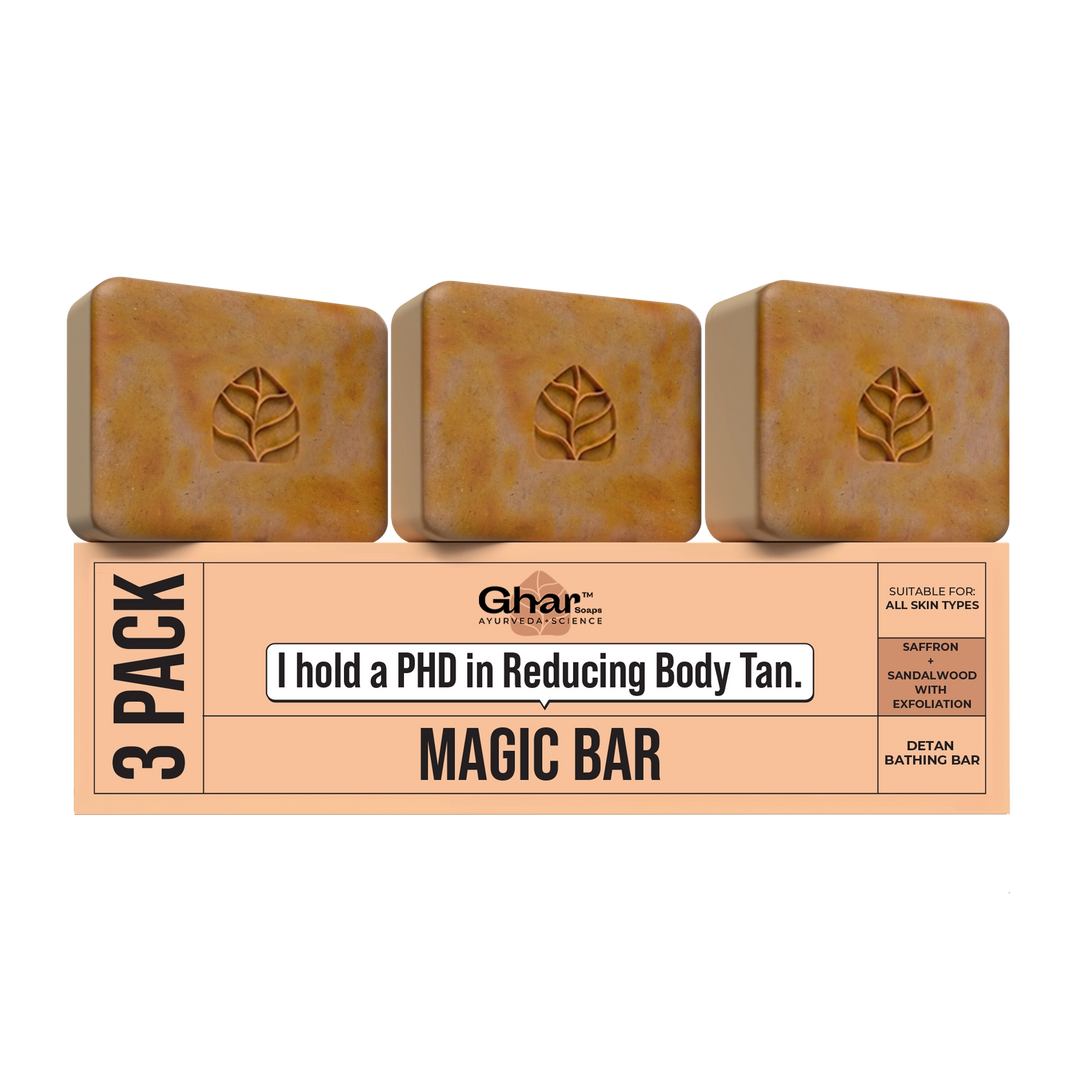 Magic Soap (Sandal Wood and Saffron Soap)