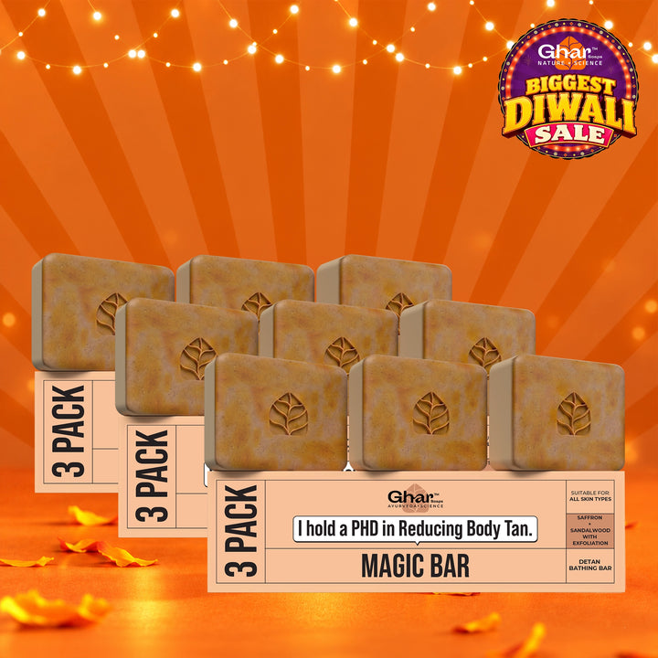 Magic Soap (Sandal Wood and Saffron Soap)