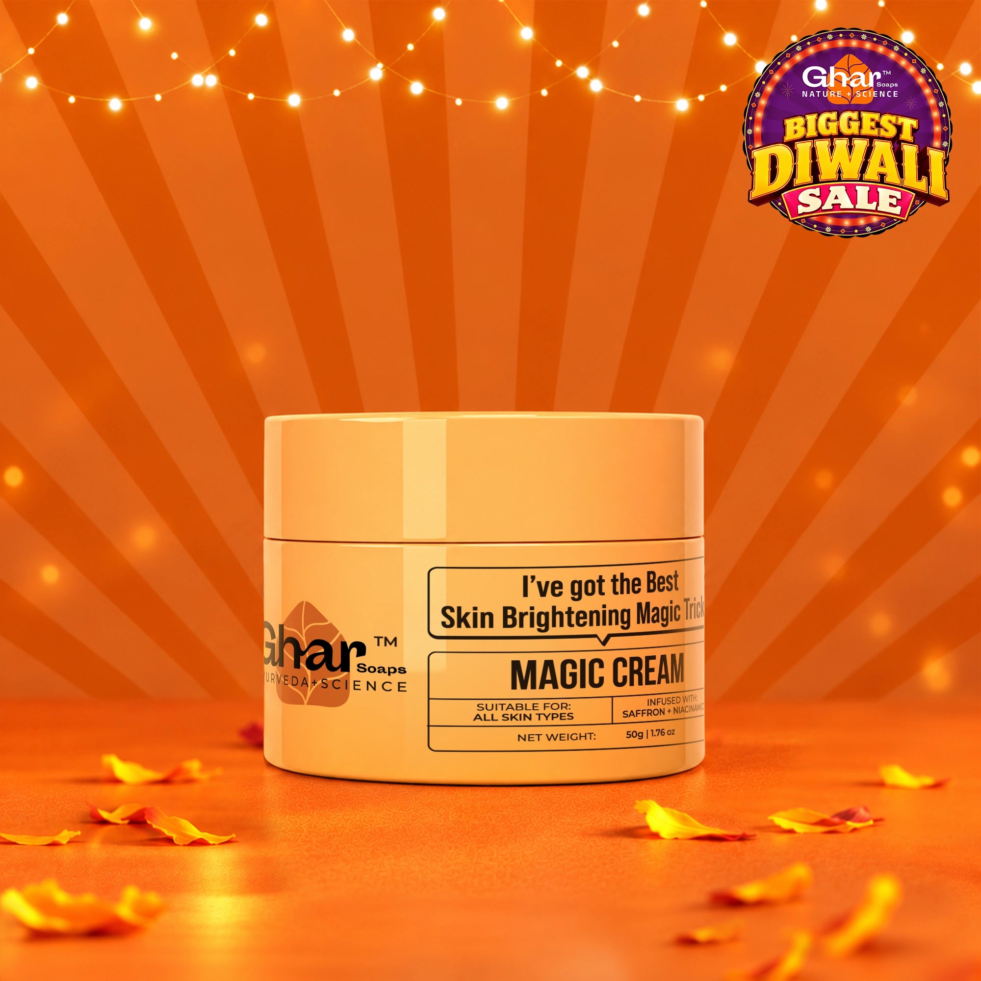 Magic moisturizing Cream for De-Tan & Skin Brightening