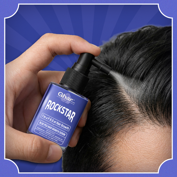 Rockstar Blue Pea Hair Growth Serum
