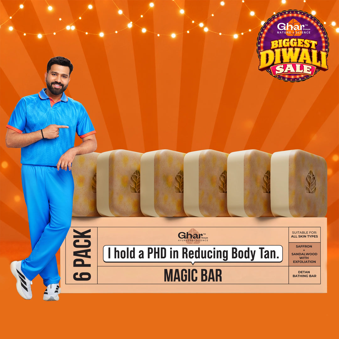 Magic Soap (Sandal Wood and Saffron Soap)