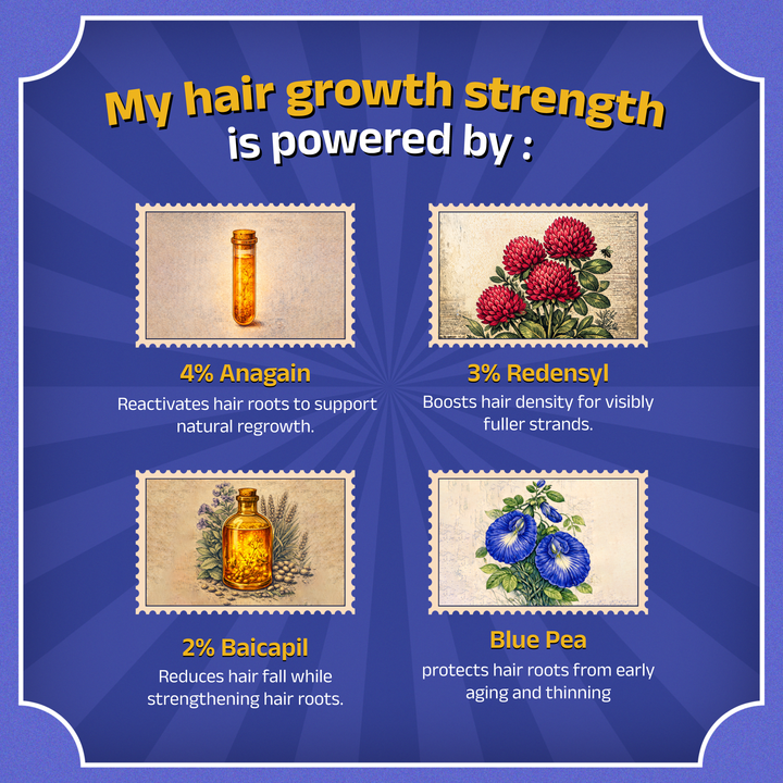 Rockstar Blue Pea Hair Growth Serum