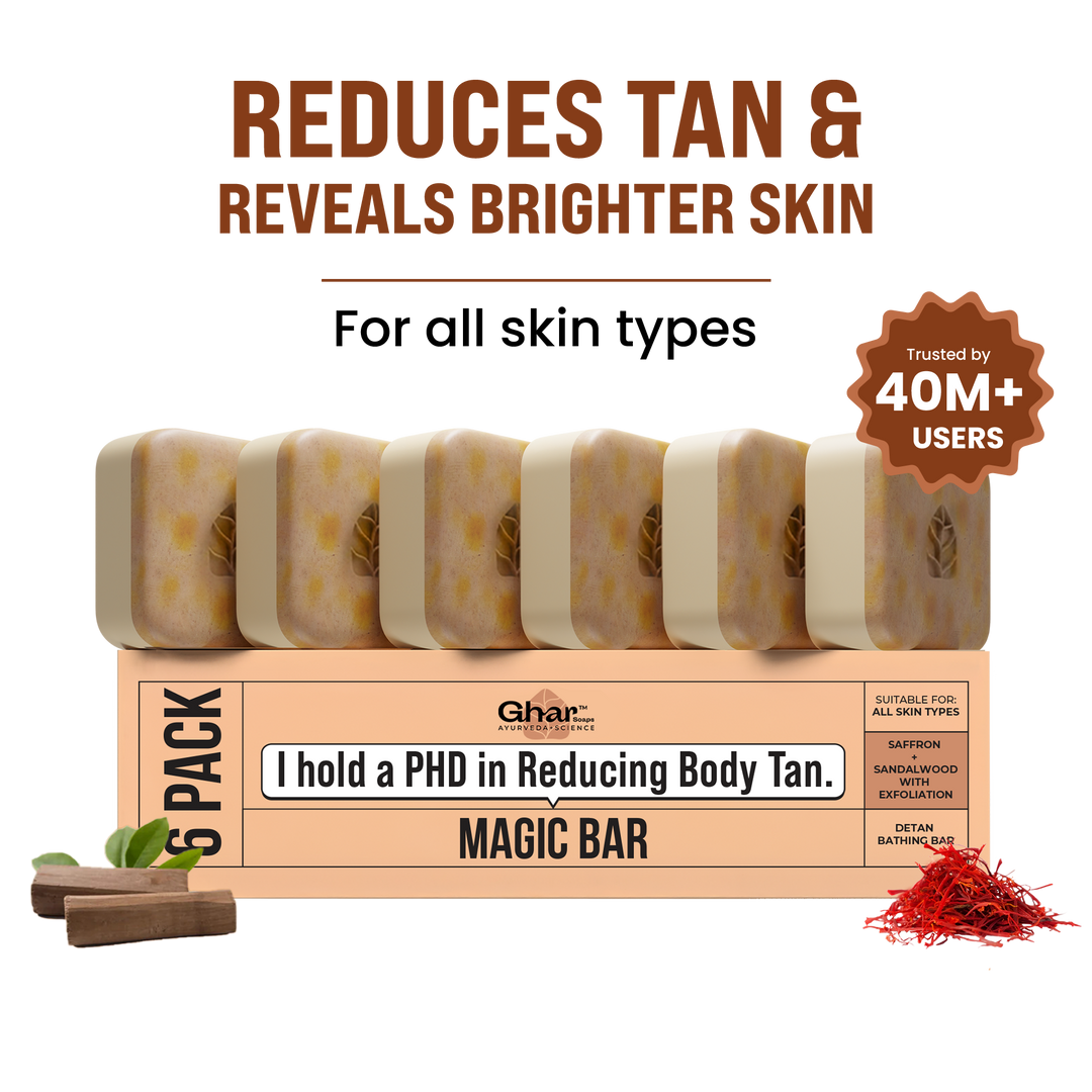 Magic Soap (Sandal Wood and Saffron Soap)