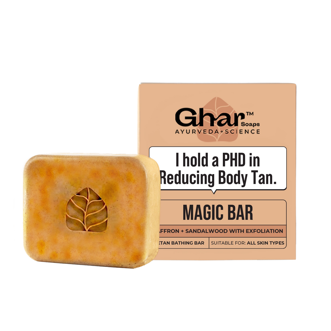 Magic Soap (Sandal Wood and Saffron Soap)