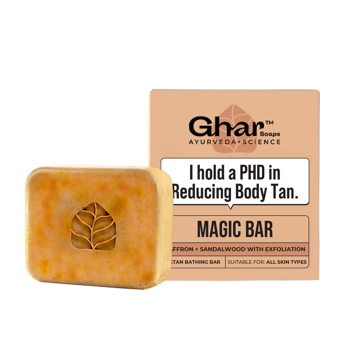 Magic Soap (Sandal Wood and Saffron Soap)