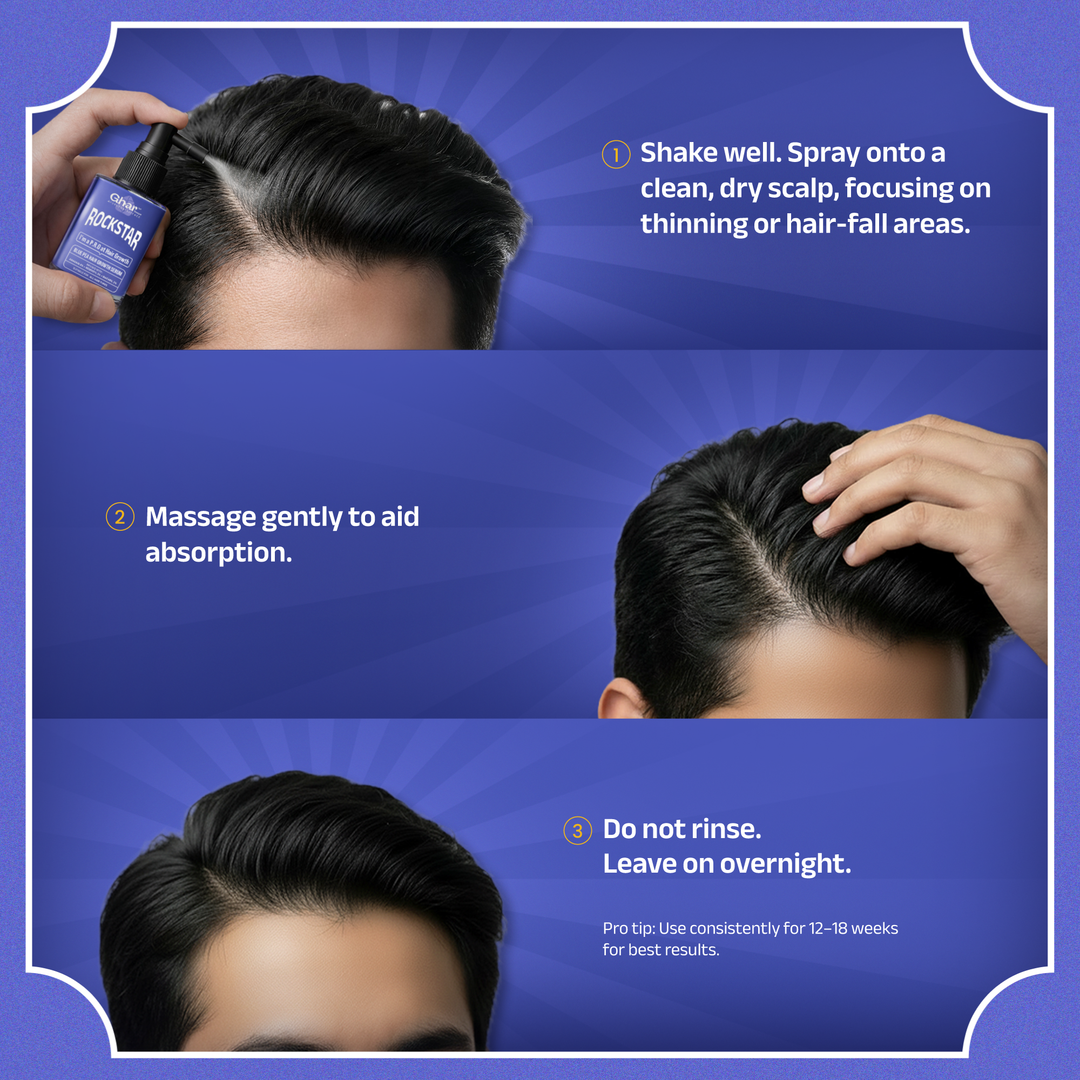 Rockstar Blue Pea Hair Growth Serum