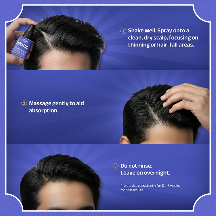 Rockstar Blue Pea Hair Growth Serum