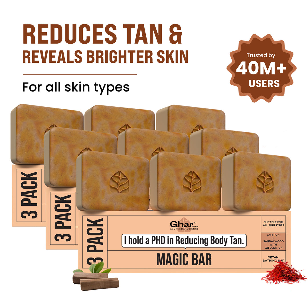 Magic Soap (Sandal Wood and Saffron Soap)