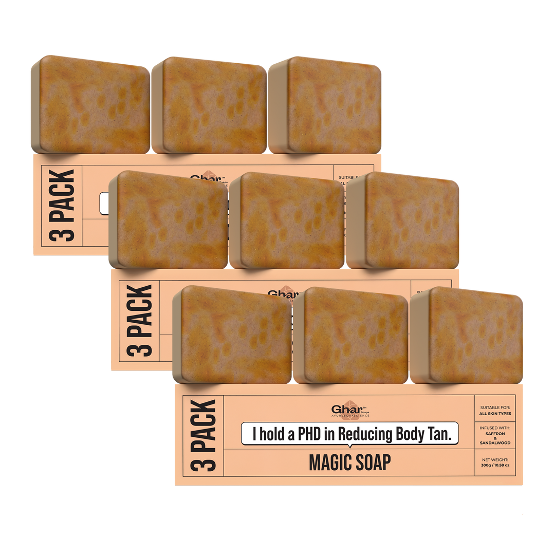 Magic Soap (Sandal Wood and Saffron Soap)