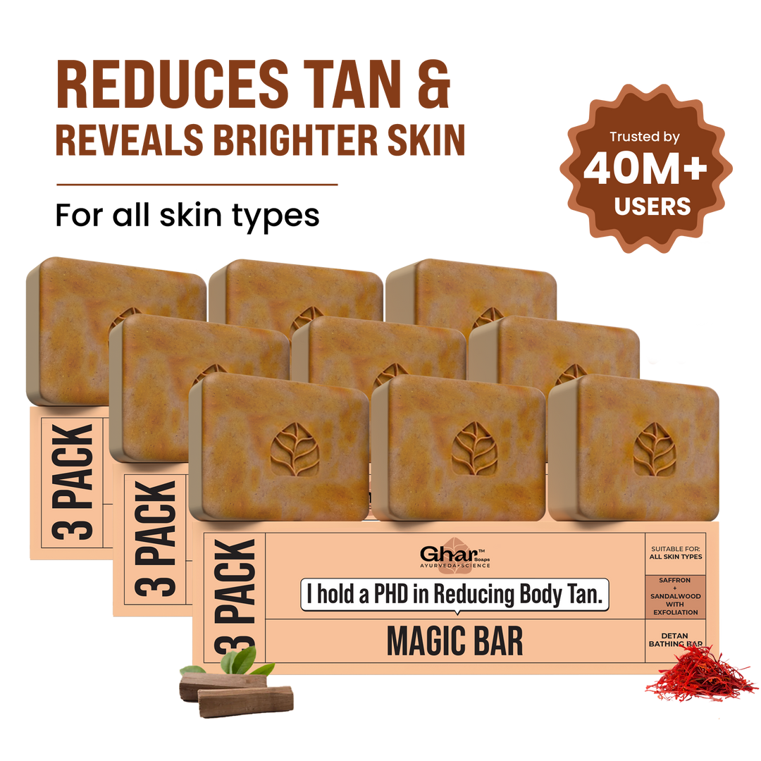Magic Soap (Sandal Wood and Saffron Soap)