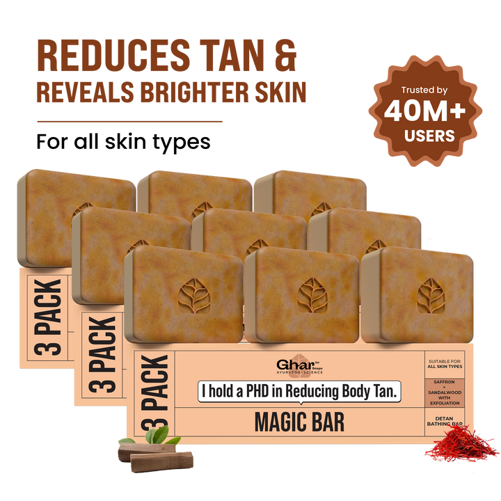 Magic Soap (Sandal Wood and Saffron Soap)