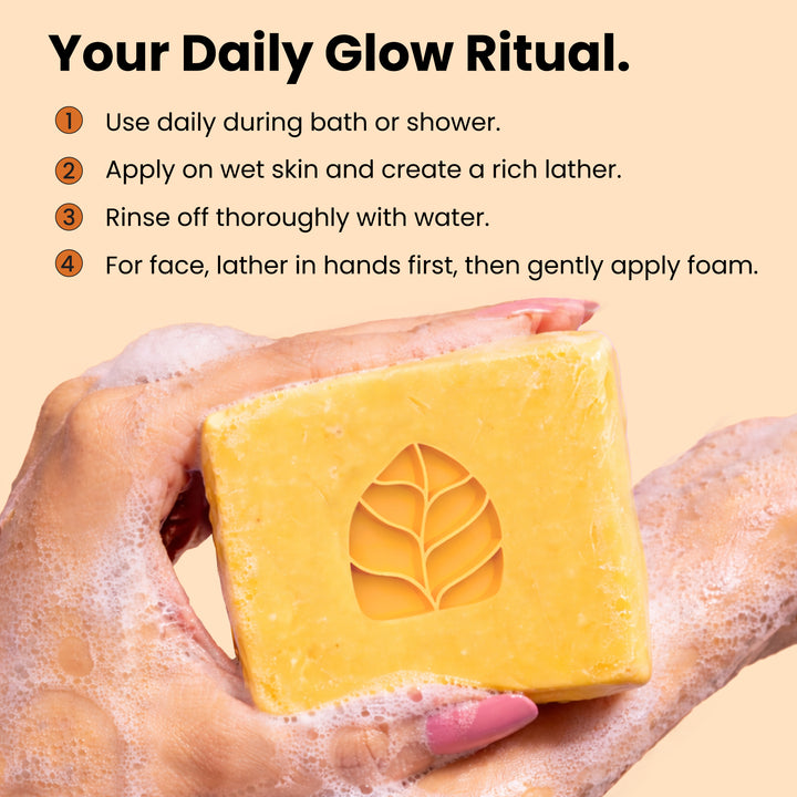 Vitamin c serum soap