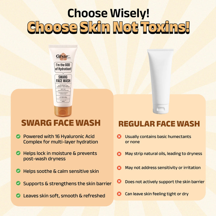 Swarg Face Wash For Intense Hydration & Glowing Skin