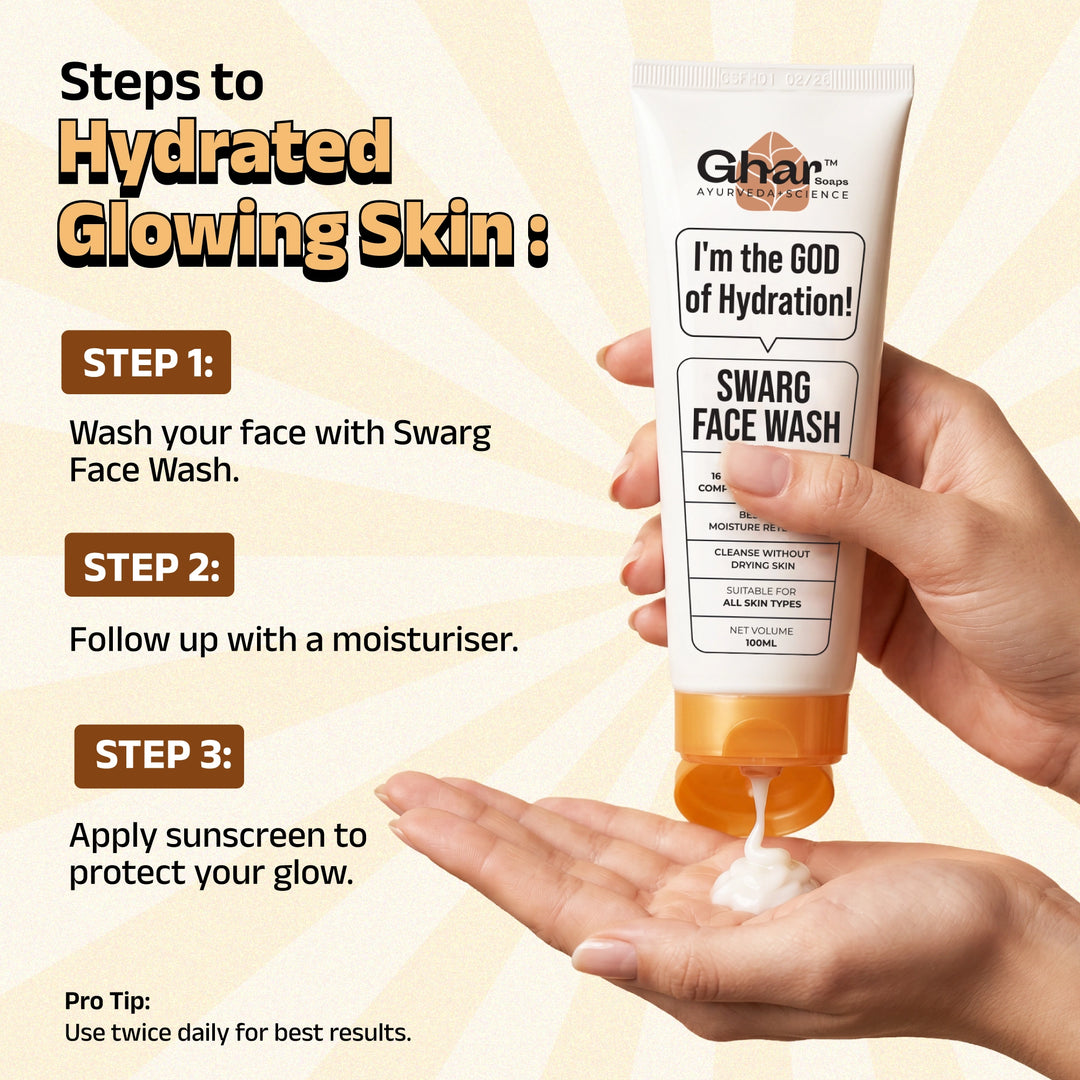 Swarg Face Wash For Intense Hydration & Glowing Skin