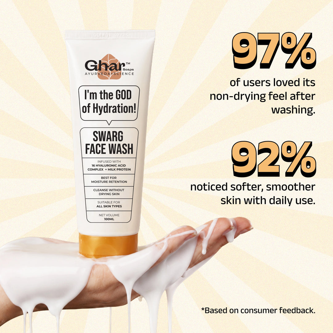Swarg Face Wash For Intense Hydration & Glowing Skin