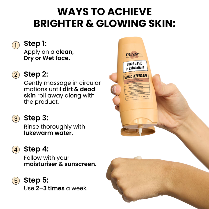 Magic Peeling Gel For Exfoliation & Skin Brightening