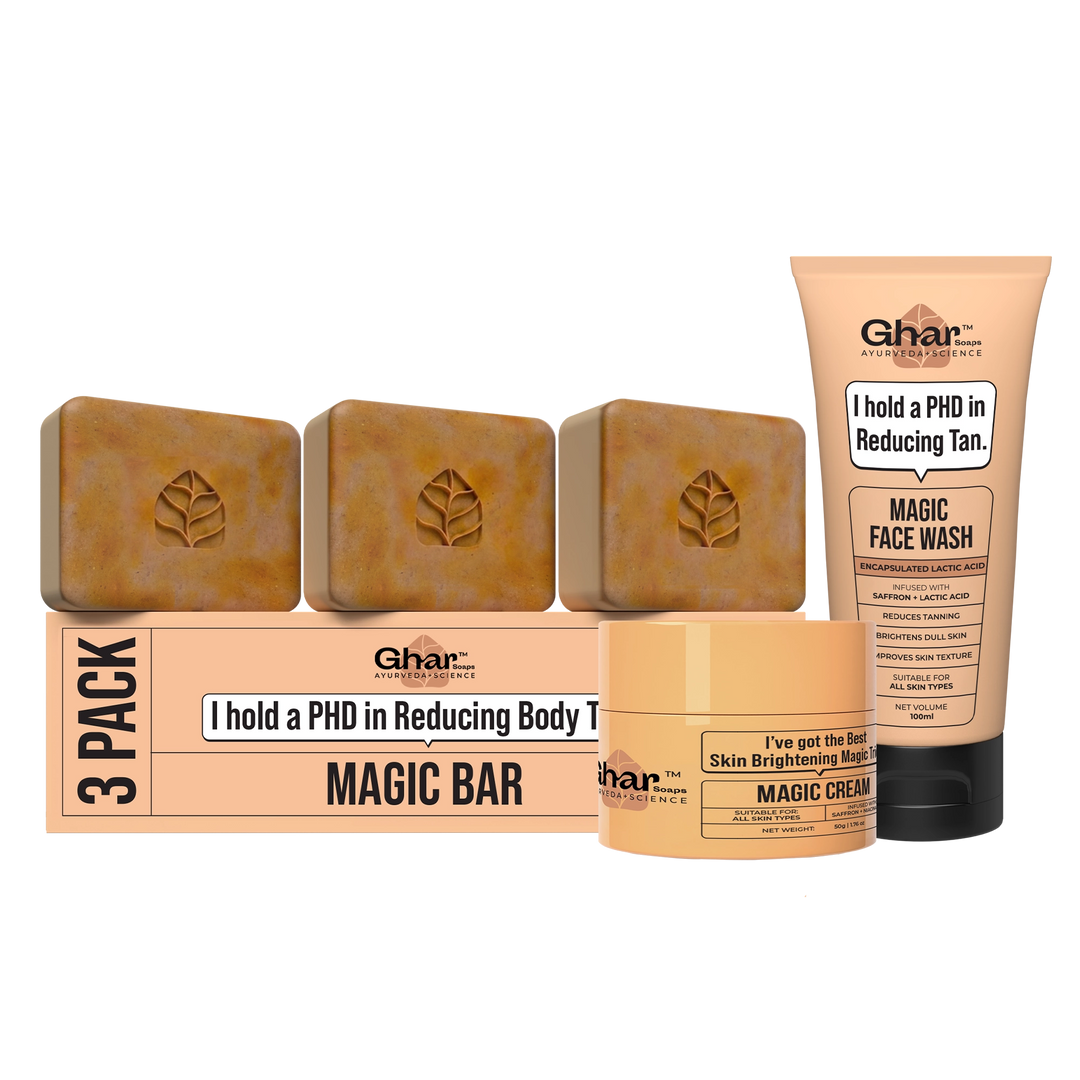 Magic Soap + Magic Cream + Magic Face Wash Combo