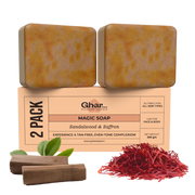 MAGIC SOAP ( SANDAL WOOD AND SAFFRON SOAP )