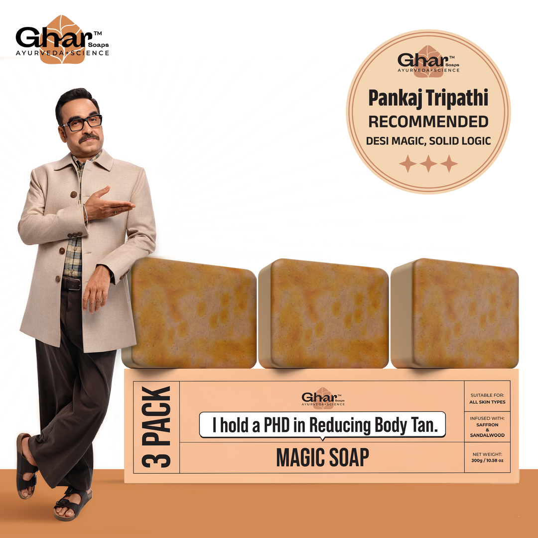 Magic Soap (Sandal Wood and Saffron Soap)