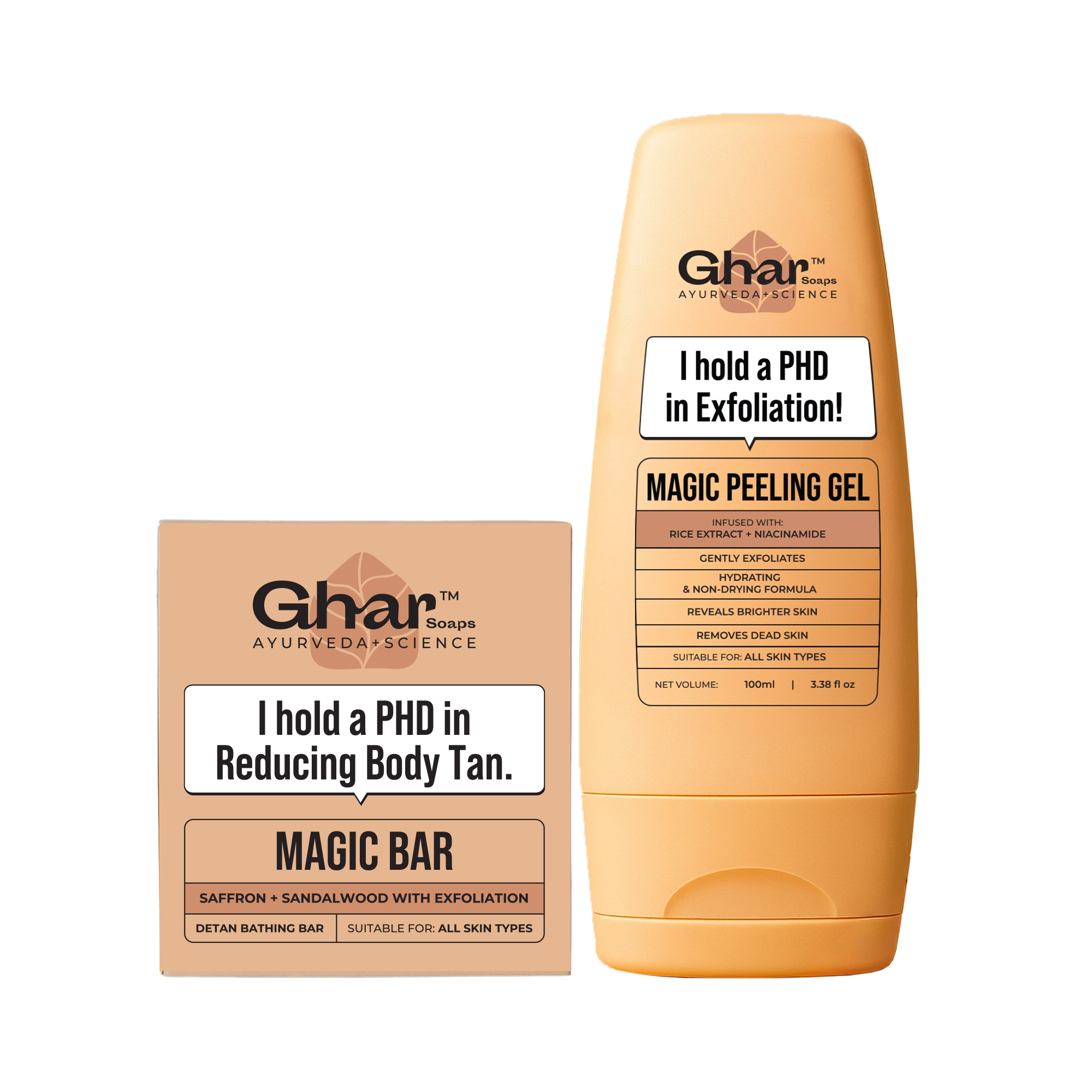 Peeling Gel + Magic Soap Combo