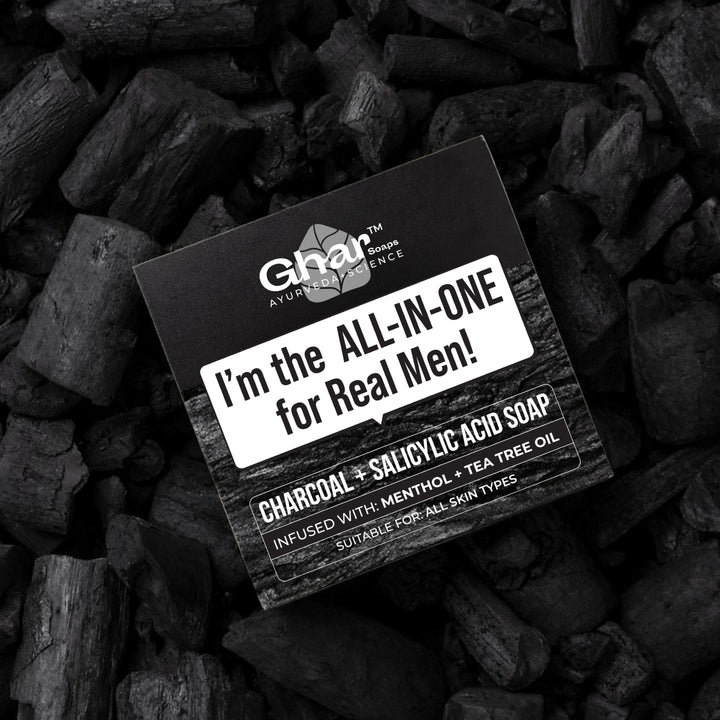 Charcoal + Salicylic acid soap