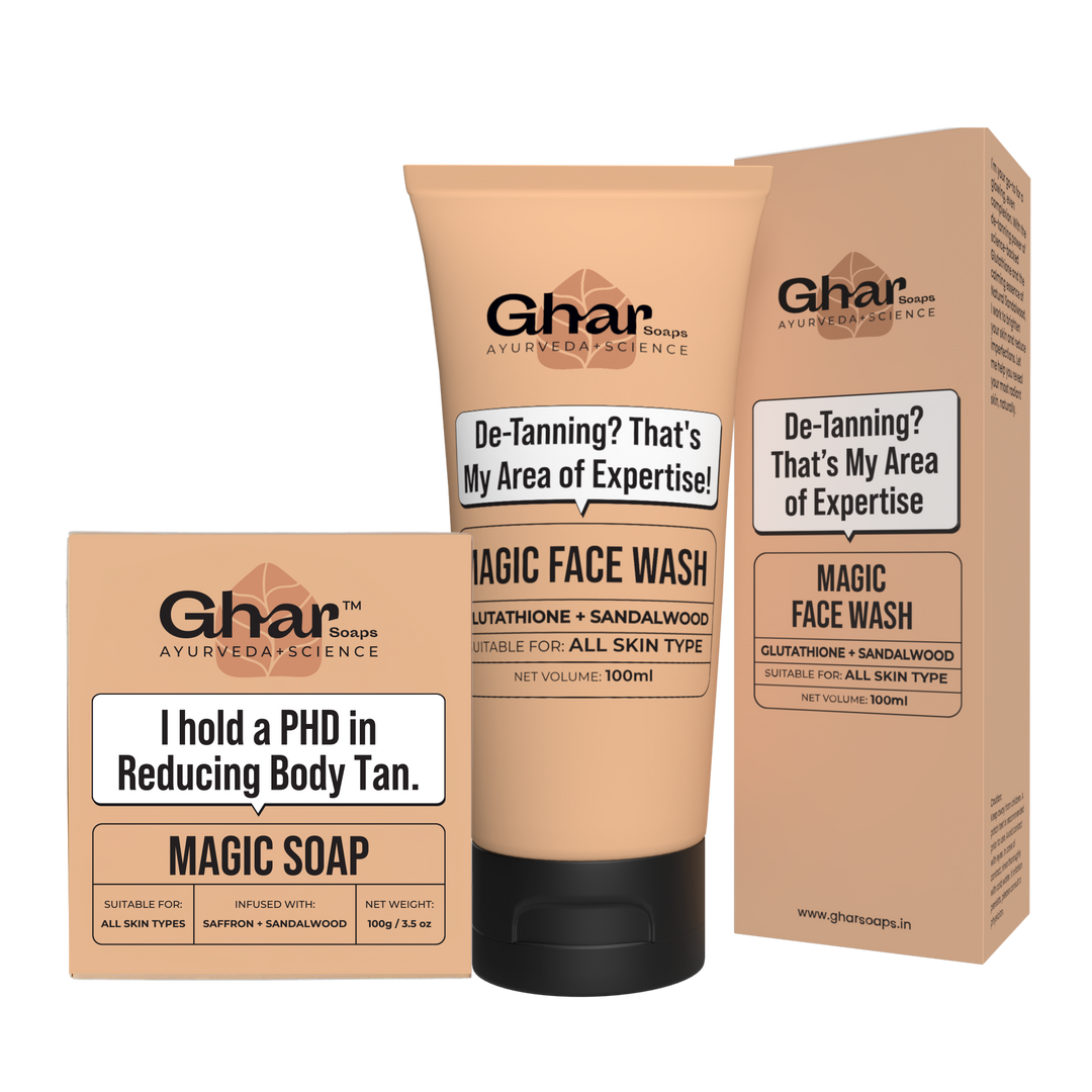 Magic Soap (Sandal Wood and Saffron Soap)