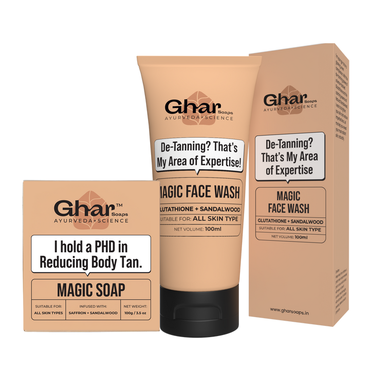 Magic Soap (Sandal Wood and Saffron Soap)