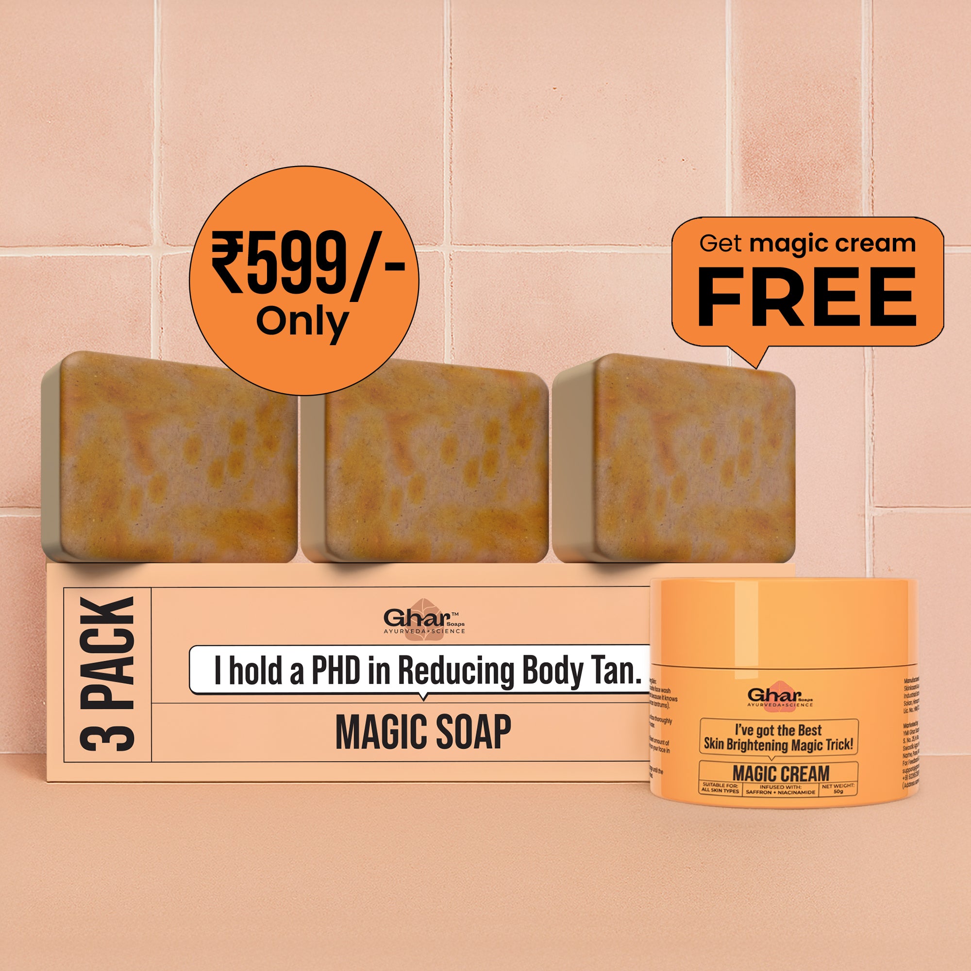 Magic Soap + Magic Cream + Sunscreen