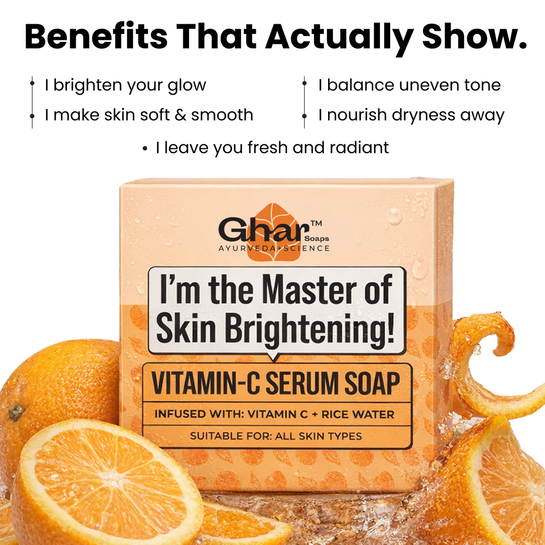 Vitamin c serum soap